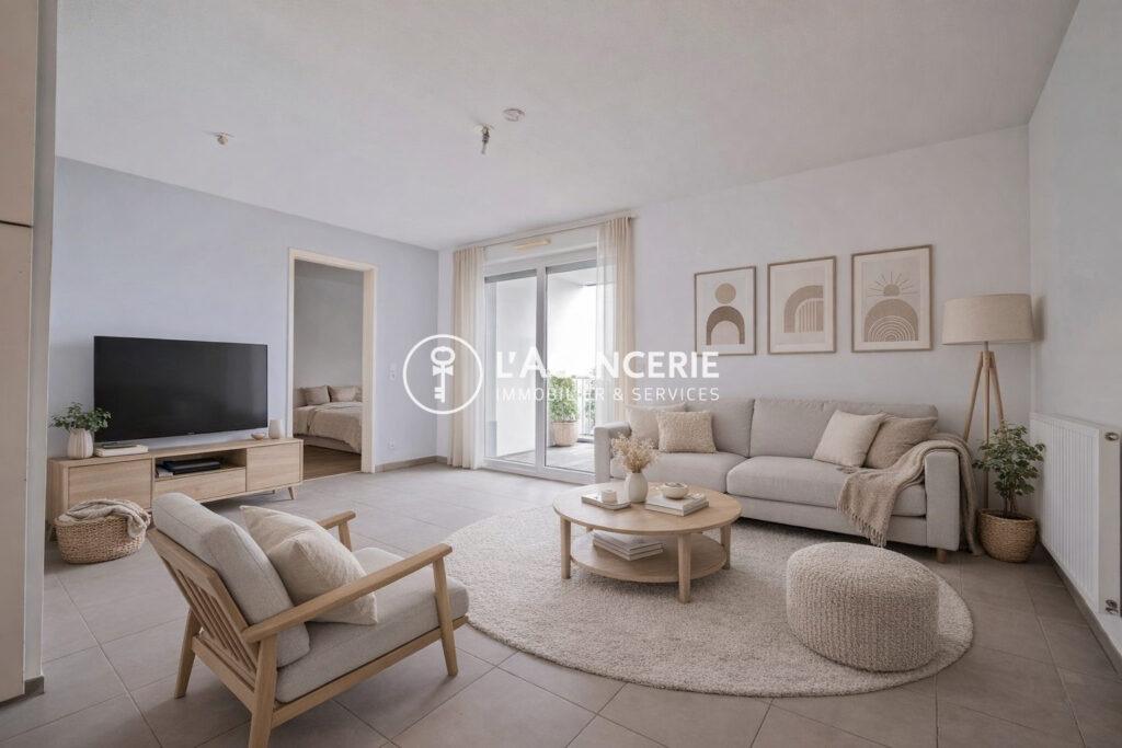 T2 de 46m² avec loggia et parking